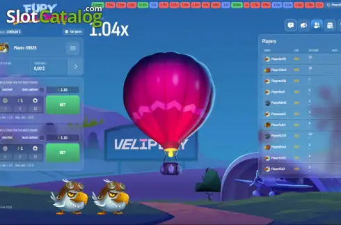 Скрин2. Fury Balloon слот