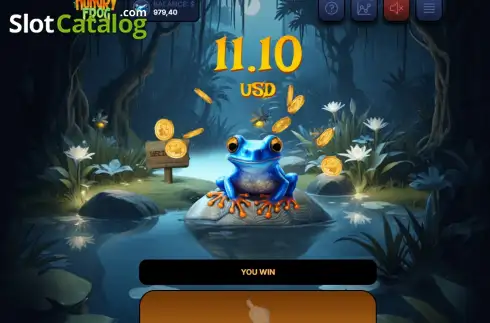 Скрин3. Hungry Frog слот
