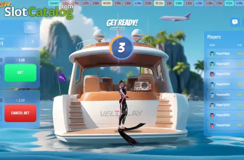Скрин2. Deep Dive (VeliPlay) слот