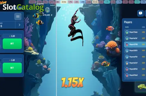 Скрин3. Deep Dive (VeliPlay) слот