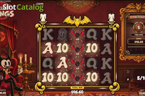 Скрин3. Velvet Fangs слот