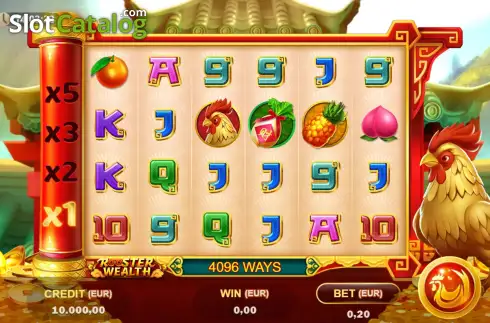 Скрин2. Rooster Wealth слот
