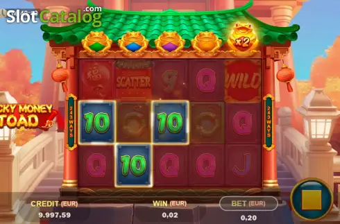 Скрин3. Lucky Money Toad слот
