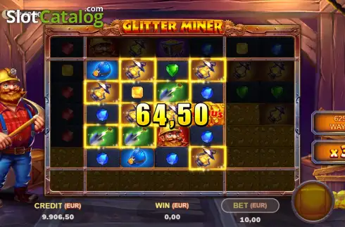 Скрин3. Glitter Miner слот
