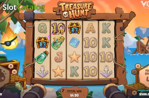 Скрин3. Treasure Hunt (Void Studios) слот