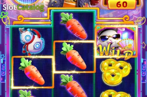 Скрин3. Cyber Rabbit Jackpot слот
