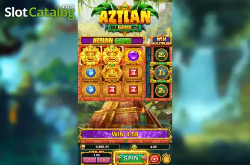 Скрин3. Aztlan Gems слот