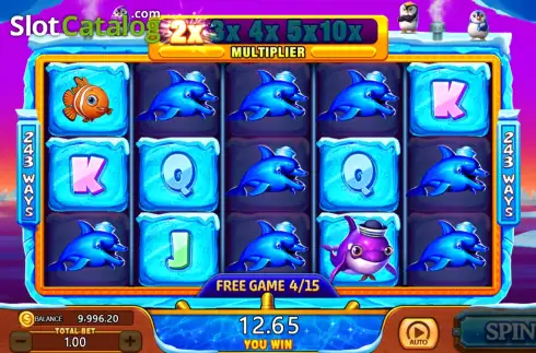 Скрин3. Penguin Quest слот