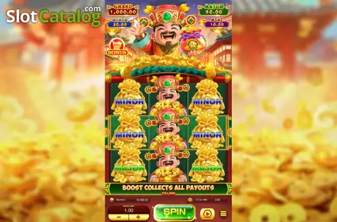 Скрин2. Fortune God Blessing слот