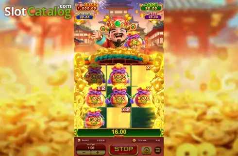 Скрин3. Fortune God Blessing слот
