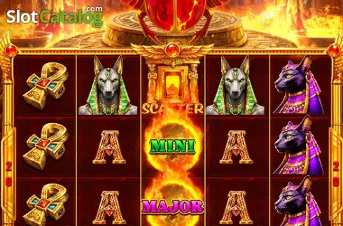 Скрин2. Egypt Sacred Fire слот