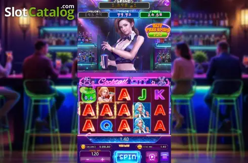 Скрин3. Cocktail City слот