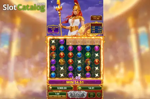 Скрин3. Valiant of Athena слот