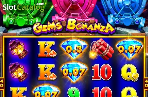 Скрин3. Gems Bonanza (VPlus Games) слот