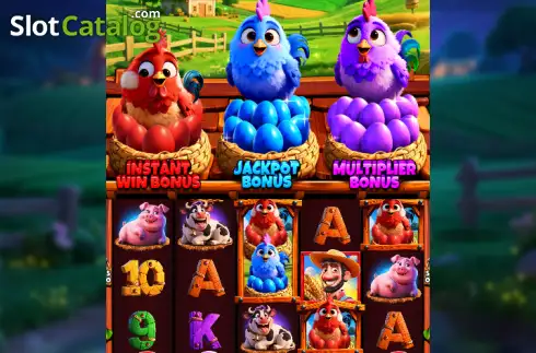 Скрин2. Crazy Chicken (VPlus Games) слот