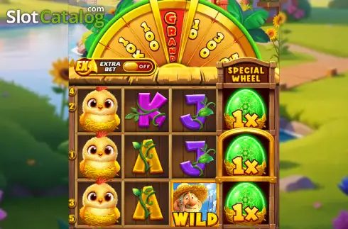 Скрин2. Farm Fortune Wheel слот