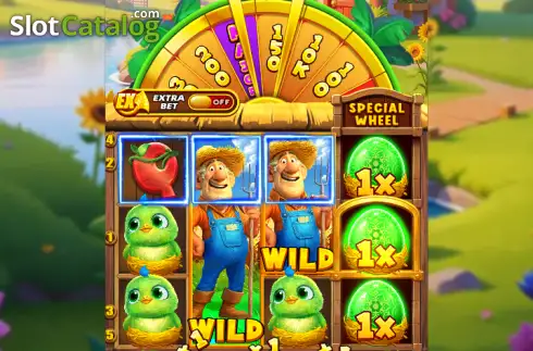 Скрин3. Farm Fortune Wheel слот
