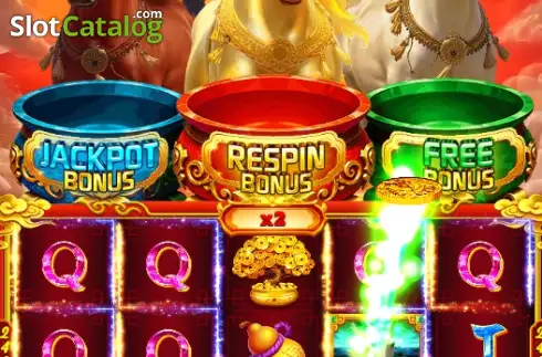 Скрин3. Galloping Horse Fortune слот