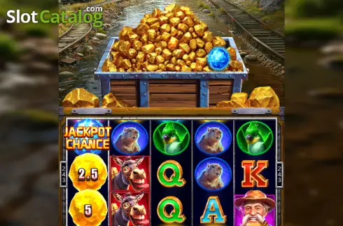 Скрин2. Gold Rush Mania слот