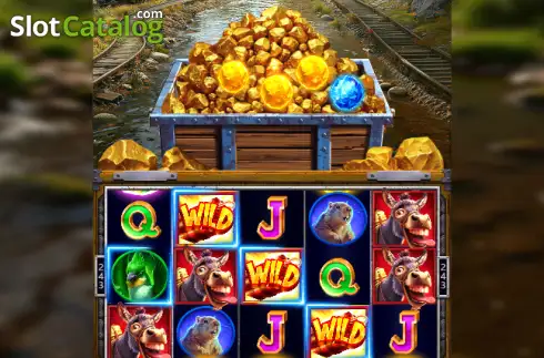 Скрин3. Gold Rush Mania слот