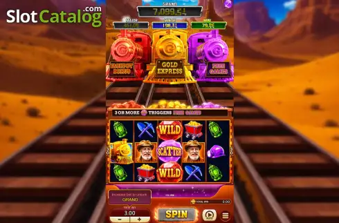 Скрин2. Golden Train 2 слот