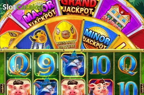 Скрин3. Huffin' and Puffin' Jackpot слот