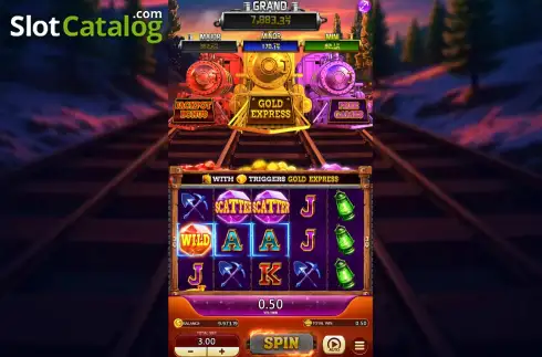 Скрин3. Golden Train Deluxe слот