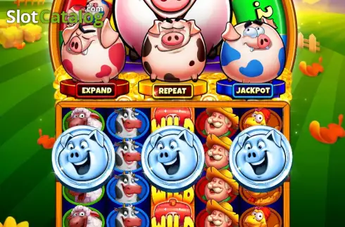 Скрин2. Rich Piggies World слот