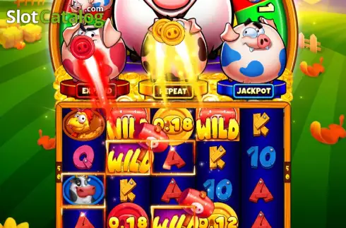 Скрин3. Rich Piggies World слот