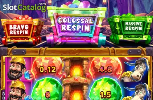 Скрин2. Ore Rush: Cart Collector слот