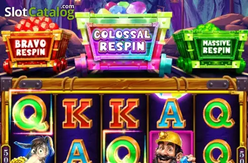 Скрин3. Ore Rush: Cart Collector слот