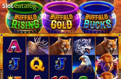 Скрин2. Buffalo Triple Fury слот