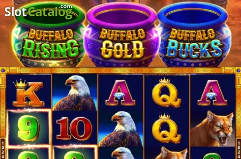 Скрин3. Buffalo Triple Fury слот