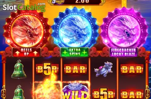 Скрин3. Dragon's Blaze Link слот