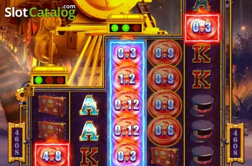Скрин3. Treasure Train Deluxe слот
