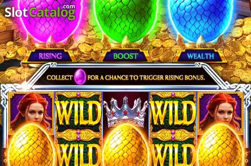 Скрин2. Golden Dragon Egg слот