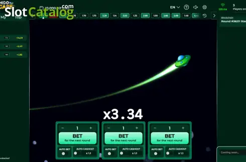 Скрин2. Mooscape слот
