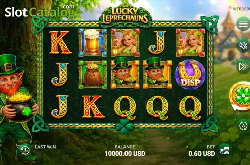 Скрин2. Lucky Leprechauns (Web3Originals) слот