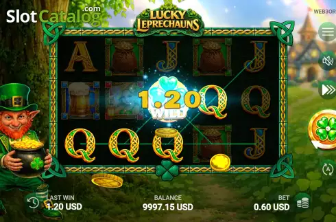 Скрин3. Lucky Leprechauns (Web3Originals) слот