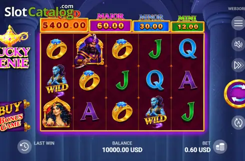Скрин2. Lucky Genie слот