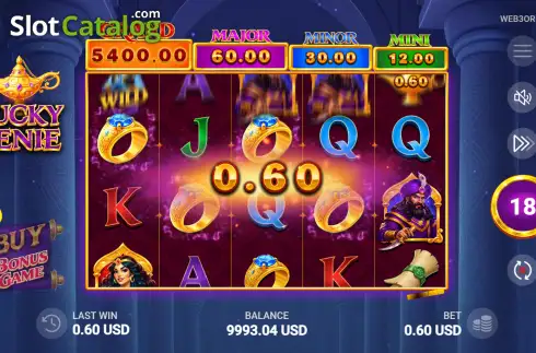 Скрин3. Lucky Genie слот