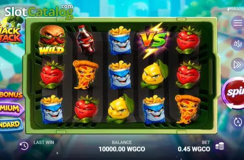 Скрин2. Snack Attack слот