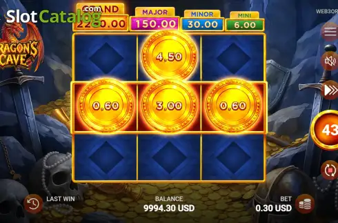 Скрин3. Dragons Cave (Web3Originals) слот