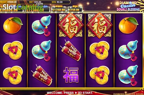 Скрин2. Diamond Dazzler Double Blessing слот