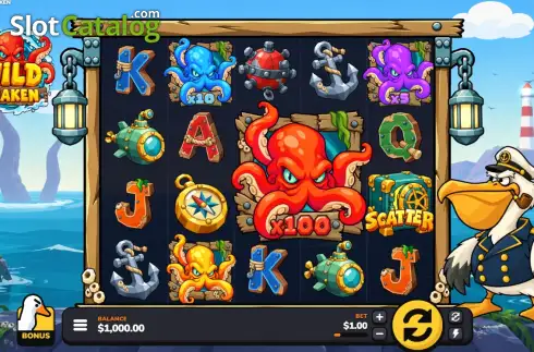 Скрин2. Wild Kraken слот