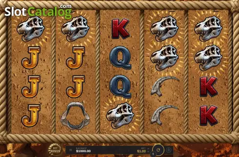 Скрин2. Fossil Gold Collection слот