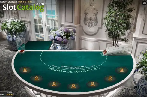 Скрин2. Monaco Instant Blackjack слот