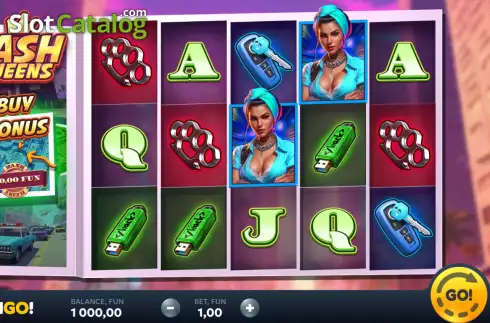 Скрин2. Cash Queens слот