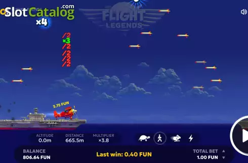 Скрин4. Flight Legends слот