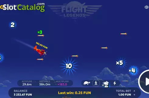 Скрин6. Flight Legends слот